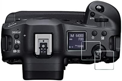 Viesup zaštitnik ekrana za Canon EOS R3 - [2 + 2pack] LCD + gornji ekran kaljenog stakla za Canon EOS R3 /