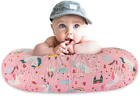 Sundee sestrinski jastuk za jastuk za hranjenje novorođenčadi, novorođenčad jastuk za dojenje za bebe i hranjenje boca, sa pumpom za pranje za dječake i djevojke - jednorog