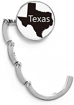 Texas America USA Mapa Outline Kuka za stolu Dekorativna kopče Proširenje Sklopivi vješalica
