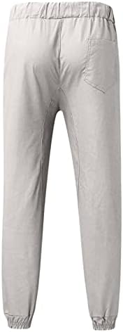 Muške udobne hip hop hlače track manžetne hlače za vježbanje u boji sa džepom unutarnje kuće