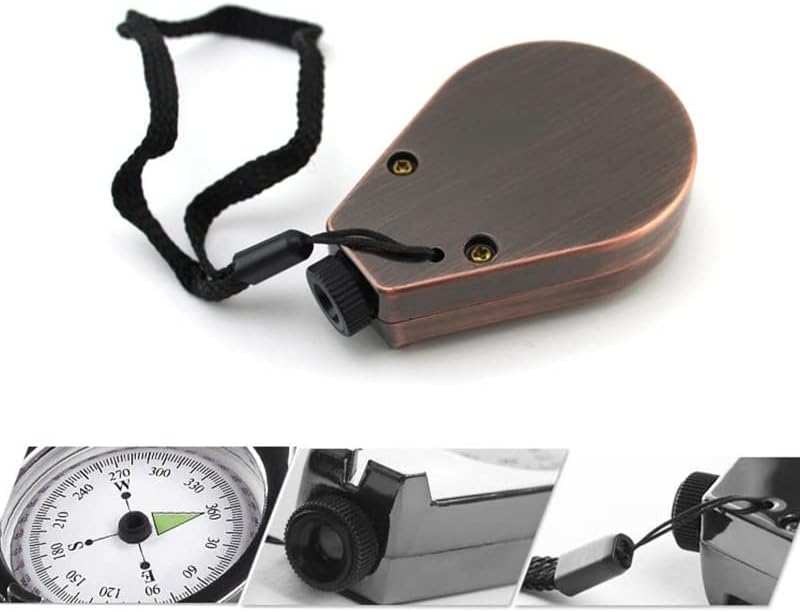 WSZTT vanjski višenamjenski metalni kompas Prijenosni precizni preživljavanje mjerenja kompasa