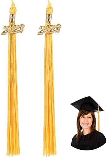 2023 Tassel Diplomirao-2pcs Građevinski čari za maturu za diplomiranje, diplomirani tassel 2023
