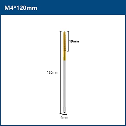Vruća pločica M2-M12 Thread Dodirnite ravno flautu 90-150 Dužina metrička utikač Kupovina za metalne alate