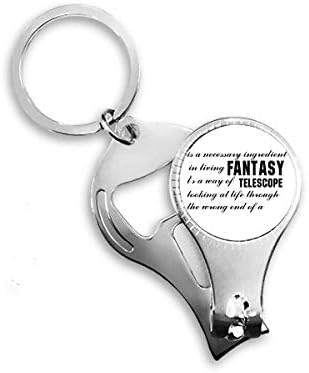 Fantasy je ovdje citira Art Deco poklon modni nokti za nokteni prsten za boce ključeva