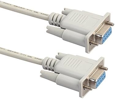 AXGEAR NULL modem kabel žena ženski db9 RS232 serijska F-F žica
