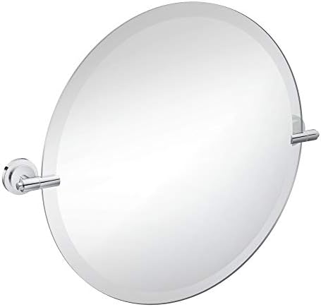 Moen DN0792BN ISO 22-inčni X 22-inčni okvirni organski ogledalo za tajanje, brušeni nikl