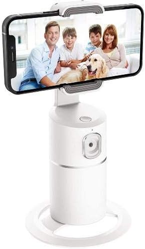 Postolje i nosač za Huawei P30 Lite - Pivottrack360 Selfie stalak, praćenje lica za praćenje lica nosač za stalak za Huawei P30 Lite - zimska bijela