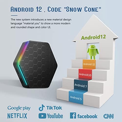 2023 Android TV Box 12.0 4GB RAM 64GB ROM, TV kutija Android 4K 6K Wi-Fi 6, T95Z Plus Android