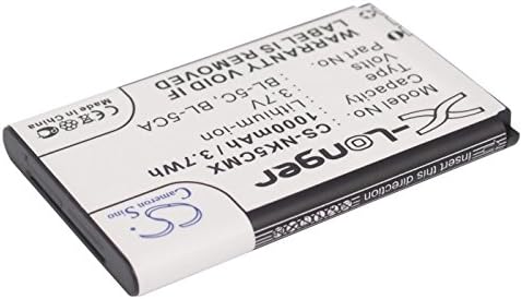 Cameron Sino zamjenska baterija za lamtam E11, E16, LT826, LT828 P / N: 1000mAh / 3.70Wh Li-ion