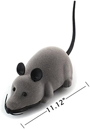 Forum noviteti rat Toy, PeachFYE RC Funny Wireless Electronic Remote Control Mouse Rat pet Toy za Mačke Psi Pets Kids Novelty Gift