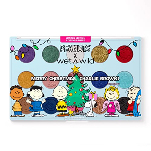 Wet n Wild Peanut Collection Sretan Božić Charlie Brown! Paleta za oči & amp; lice