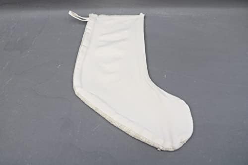 Sarikaya Jastuk Božićne čarape, bež čarape, konoplje božićne čarape, kilim čarapa, čarapa Santa Cruz,