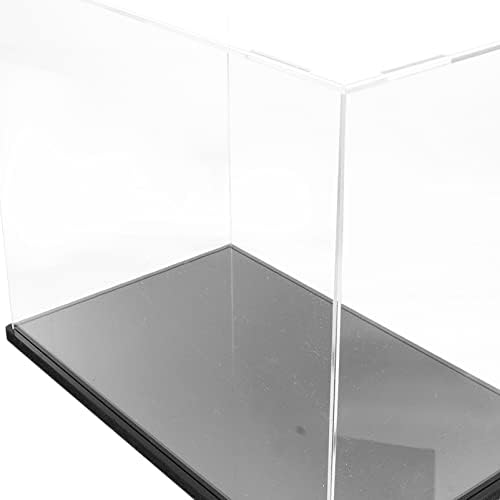 PATKAW 1 Set prozirna akrilna kutija za prikaz Countertop Assembly Model kutija za prikaz kutija za zaštitu vitrina držač za figure kolekcionarstvo 20cm