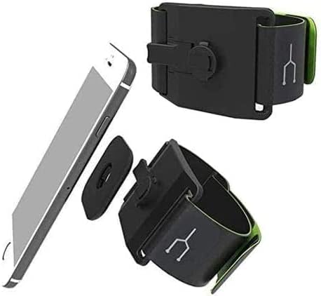 Navitech Black Mobile Phone Vodootporni kaiš za trčanje pojas - kompatibilan sa witchple iphone 13 mini