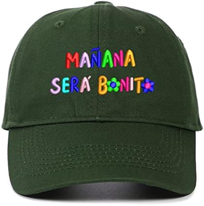 Manana sera bonito šešir pamučni vez bejzbol kapu unisex koncertni šešir hip hop šešir