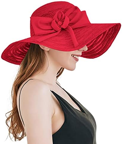 Modni ženski vizir šešir dame Ljetni list cvijet mladenke kape hat hat široki šešir na plaži tuš ženski