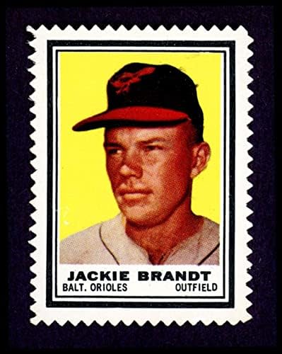 1962 TOPPS Jackie Brandt Baltimore Orioles NM Orioles