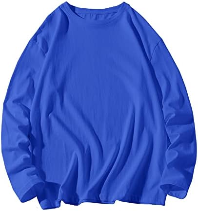 XXBR 2023 Nova muška modna zabava Sportska pamučna majica s čvrstom rukavom ugrađena majica s dugim rukavima