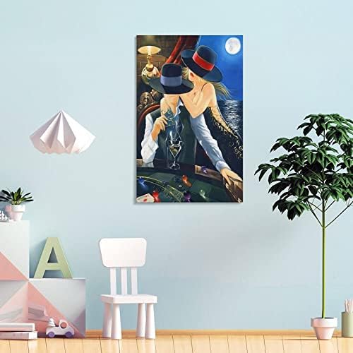 Viktor Ostrovsky platno ulje na platnu moderna umjetnost na platnu zidna umjetnička grafika za zidni dekor soba dekor spavaća soba dekor pokloni 24x36inch Frame-Style-1