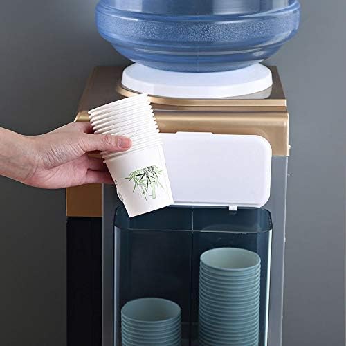 WSSBK držač za papirne čaše za jednokratnu upotrebu dozator zidni stalak automatski držač za čaše otporno na prašinu za kućne potrepštine