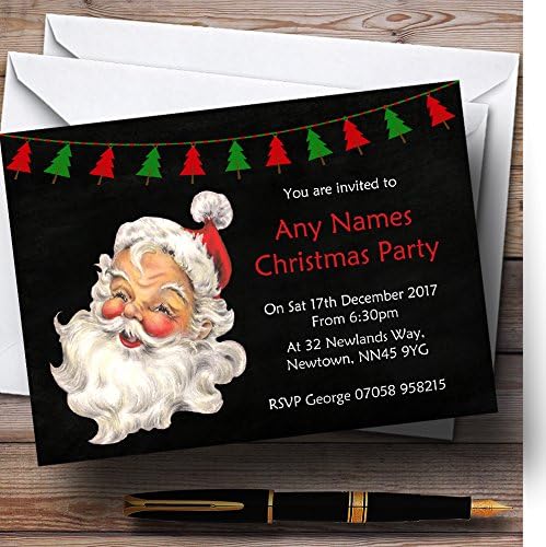 The Card Zoo Santa Chelk Effect personalizirani Božić / Nove godine / Prazničke pozive