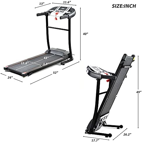 Treadmill nagibna vježba električna traka za staze za bicikle preklopna staza za hodanje za