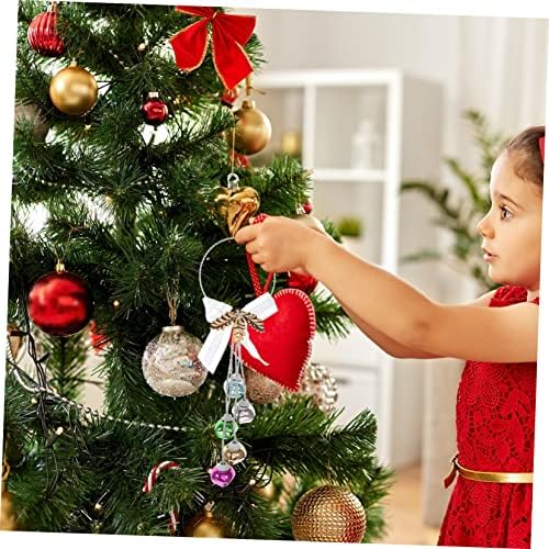 Homoyoyo Roditeljit ukrasi božićne zabave Božićno drvce visi zvono božićne drvce privjesak zvona za božićna vrata gumba zvona za božić Božić s božićnim božićnim metalnim metalima