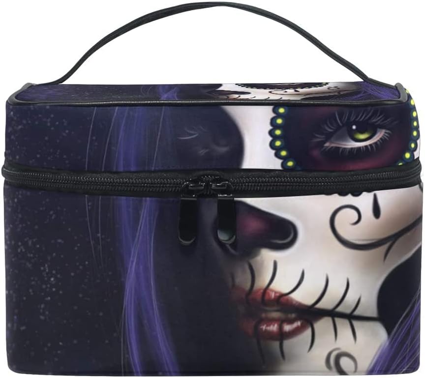 Thinye Organizator kozmetičkih torbi, prenosiva umetnička torbica za kozmetiku, putna torba za šminkanje za žene i devojke