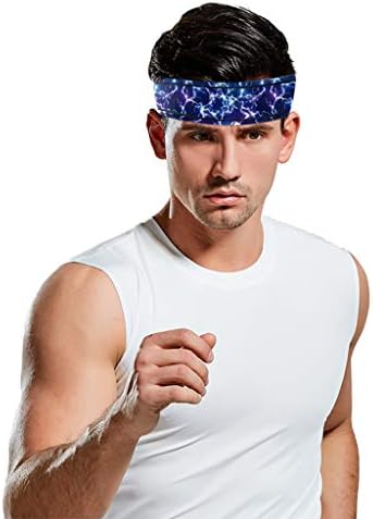 SSDXY Ice Silk multifunkcionalna Sportska fitnes traka za glavu za žene i muškarce, Yoga Workout Turban headwrap sportska traka za glavu sa znojem