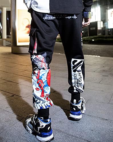 Niepce Inc poderane muške Streetwear Jogger pantalone