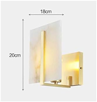Wszjj zidna lampa-zidne lampe unutrašnja moderna Noćna svijećnjaka Rasvjetna tijela kvadratna kupatila toaletna svjetla hromirana završna obrada