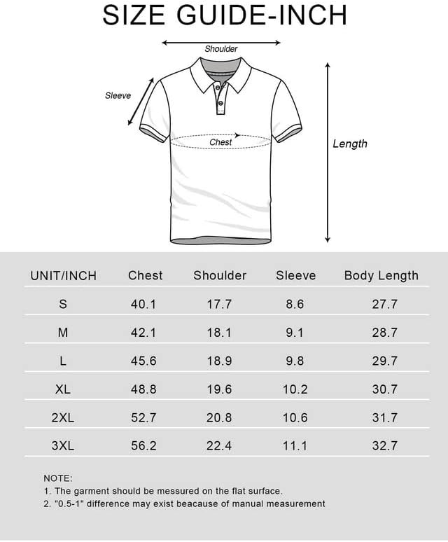 Polo majice za muškarce, vlage Wicking muške polo majice s kratkim rukavima suho fit, 3D ispis performansi
