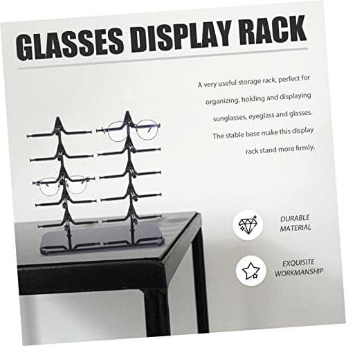 Doitool 2kom stalak za naočare prozirne naočare stakleni stalak za naočare držač sunčanih naočara skladište polica naočare za sunce displej naočare Organizator držač naočara akril