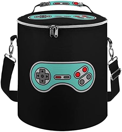 Retro kontroler Video igara torba za ručak nepropusna hladnjača za višekratnu upotrebu torba za uredsku Pikničku plažu