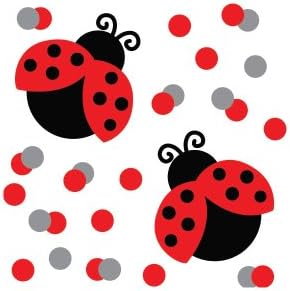 Kreativna pretvaranje LadyBug Fancy tiskani konfeti