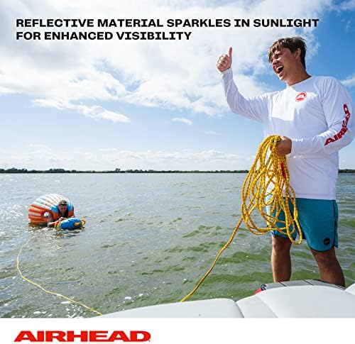 Airhead reflektirajuća konop za vuču za 1-6 vodećih cijevi, 60 stopa, dostupne su više opcija jahača