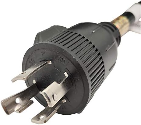 Parkworld 692286 Generator Transfer prekidač za napajanje 4-prong 30a nema L14-30 produžni kabel 25ft
