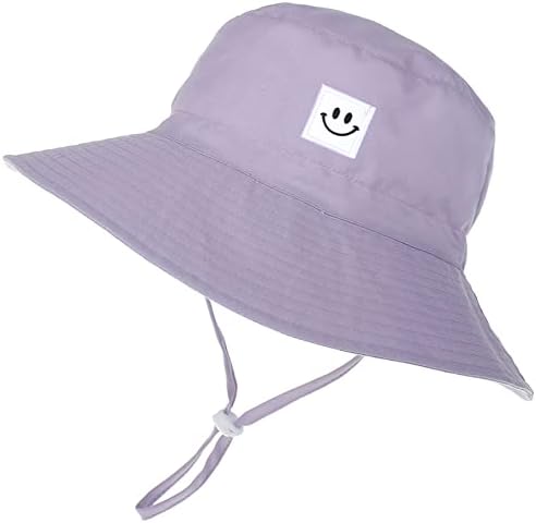 MaxNova Baby Sun Hat Smile Face Upf 50+ HAPET HAPETA ZA TODDLER za dječake za dječake 0-7 godina