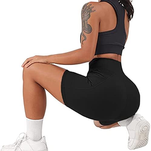 Visoki struk Atletski teniski kratke hlače Žene Tummy Control Plus Veličina Hlače za podizanje