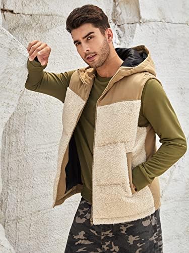 Xinbalove jakne za muškarce jakne muškarci jakne muškarci colorblock kontrast navodni panel s kapuljačom od kapuljača za muškarce za muškarce