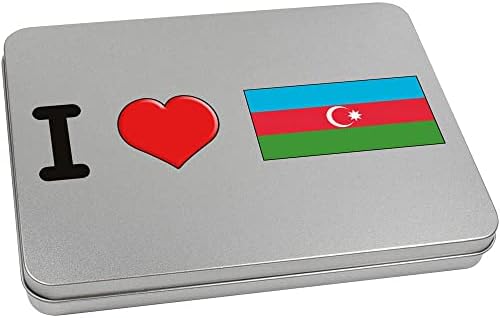 170mm 'Volim azerbejdžansku' metalnu kosiju / kutiju za odlaganje
