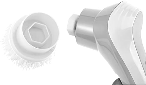 PUT za uklanjanje kose rublje 6 6 IN1 pilinga Bežične glave četkica Električna četkica za ručice Čist 1 adapter Podesite čišćenje kuhinje