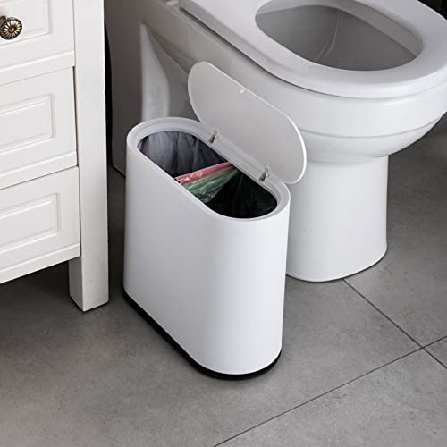 Allmro Maleno smeće može kupatilo za domaćinstvo uski kantu za smeće u uredu dnevne sobe toalet kuhinjsko skladištenje smeća kanta za smeće bin