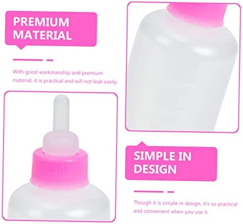 Yardwe 3pcs boce za kućne ljubimce za bebe Nove rođene boce za baby malu životinjsku bocu za