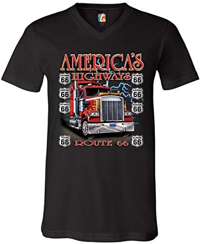 Američki majica sa majicama 66 V-izrez za kamione, mehaničar TIMSTER TEE
