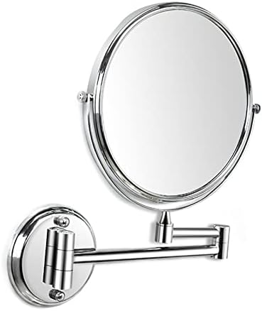 Srvnt ogledalo za šminkanje, okretno proširivo ogledalo za brijanje od 360° zidno ogledalo za uvećanje Hd ogledalo za ispraznost protiv magle dvostrano ogledalo za uljepšavanje
