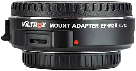Pojačavanje brzine 0,71x Automatski adapter za montiranje objektiva za automatsko fokusiranje kompatibilno sa Canon EF objektivom na M43 Micro četiri trećine kamere