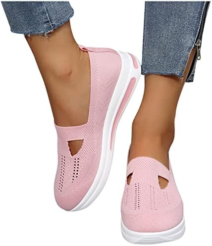 RBCulf Womens Plus Veličina Warking Cipele Modna platforma klizanje sandale Šuplje prozračne povremene cipele