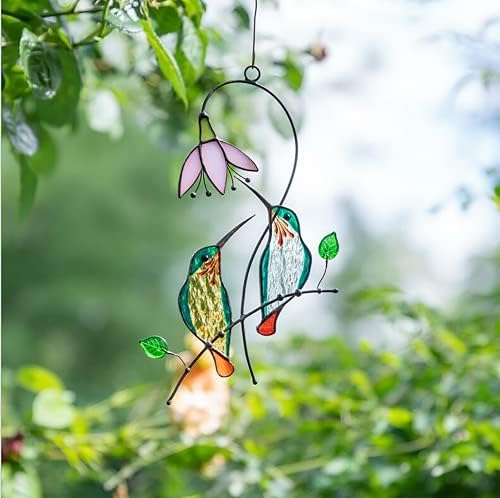 Yajun prozor Viseća vrsta ptica obojeni privjesak za Zidna vrata ručno rađeni starinski zanati za uređenje doma za sreću