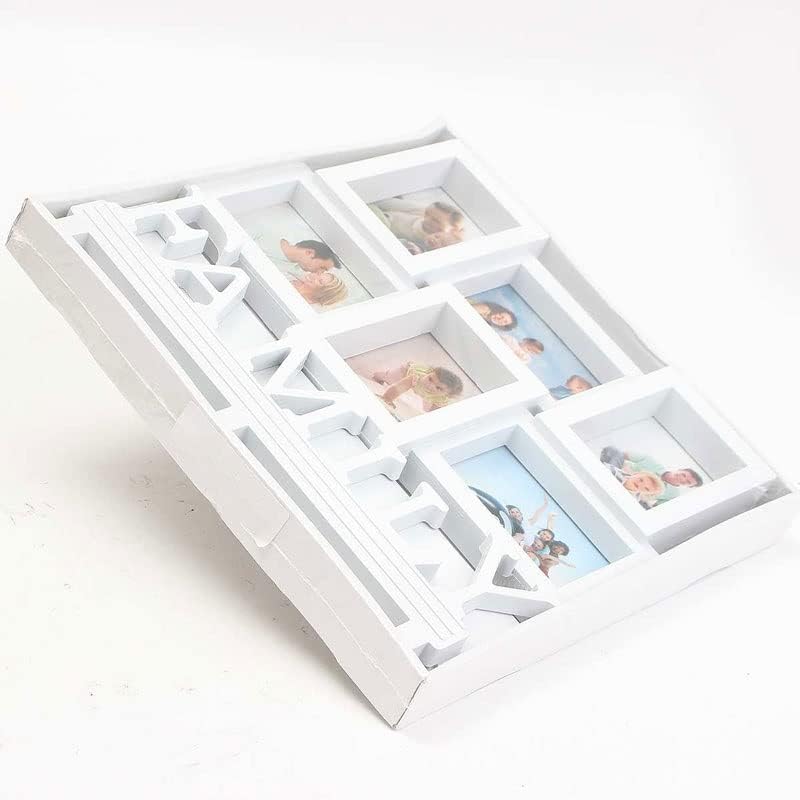 LLLY Family Memory Photo Frame plastični zidni stalak za prikaz slike 6 multifunkcionalni okvir za